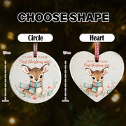 A Magical First Christmas 2025 2026 - Personalized Christmas Ornament - Faith In My Bag is a brand operated by Gemini Clothing LLC