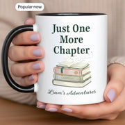 Just One More Chapter Personalized Gift Mug - Faith In My Bag is a brand operated by Gemini Clothing LLC