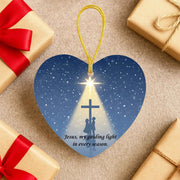 Jesus my Guiding Light in Every Season Christmas Ornament