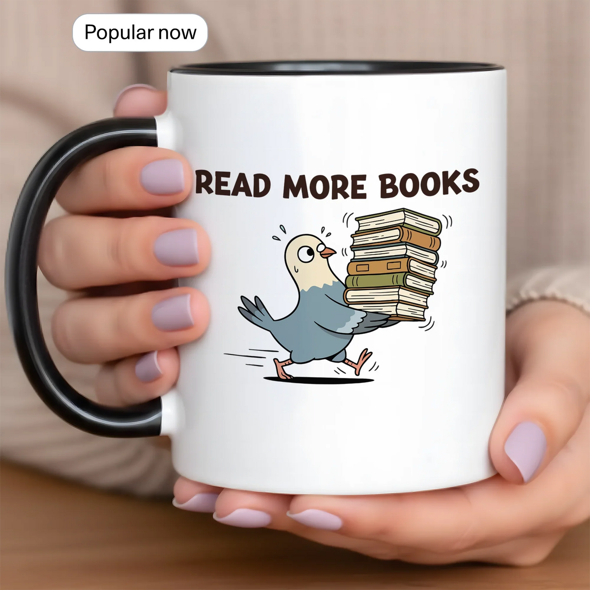 Accent for Book Lovers - Gift Mug - Faith In My Bag is a brand operated by Gemini Clothing LLC