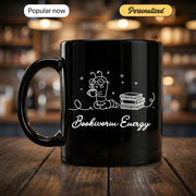 Bookworm's Delight - Gift Mug - Faith In My Bag is a brand operated by Gemini Clothing LLC