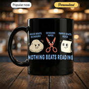 Nothing Beats Reading - Gift Mug - Faith In My Bag is a brand operated by Gemini Clothing LLC