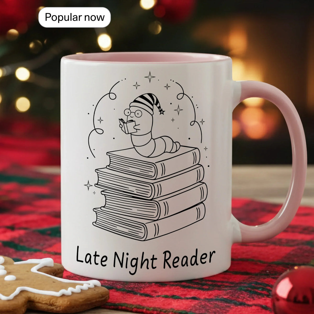 Late Night Reader for Book Lovers - Gift Mug - Faith In My Bag is a brand operated by Gemini Clothing LLC