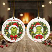 Year Grinch 2025 - Christmas Ornament - Faith In My Bag is a brand operated by Gemini Clothing LLC