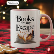 Books Are my Escape - Personalized Gift Mug - Faith In My Bag is a brand operated by Gemini Clothing LLC
