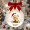 My First Christmas 2025 - Personalized Christmas Ornament - Faith In My Bag is a brand operated by Gemini Clothing LLC