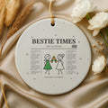 Best Seller Best Friend Set - Personalized Christmas Ornament - Faith In My Bag is a brand operated by Gemini Clothing LLC
