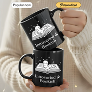 Introverted and Bookish - Gift Mug - Faith In My Bag is a brand operated by Gemini Clothing LLC