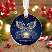 Good Tidings of Great Joy Luke 2:10 Christmas Ornament