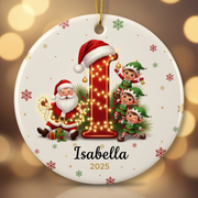 Christmas 2025 - Personalized Christmas Ornament - Faith In My Bag is a brand operated by Gemini Clothing LLC