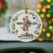 Family Christmas Set of 3 - Personalized Christmas Ornament - Faith In My Bag is a brand operated by Gemini Clothing LLC