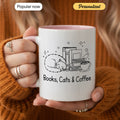 Cute Bookworm Gift Mug - Faith In My Bag is a brand operated by Gemini Clothing LLC