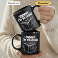 Shhh I'm Reading Coffee - Gift Mug - Faith In My Bag is a brand operated by Gemini Clothing LLC