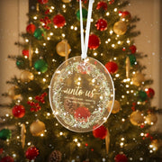 Unto Us 2025 2026 - Personalized Christmas Ornament - Faith In My Bag is a brand operated by Gemini Clothing LLC