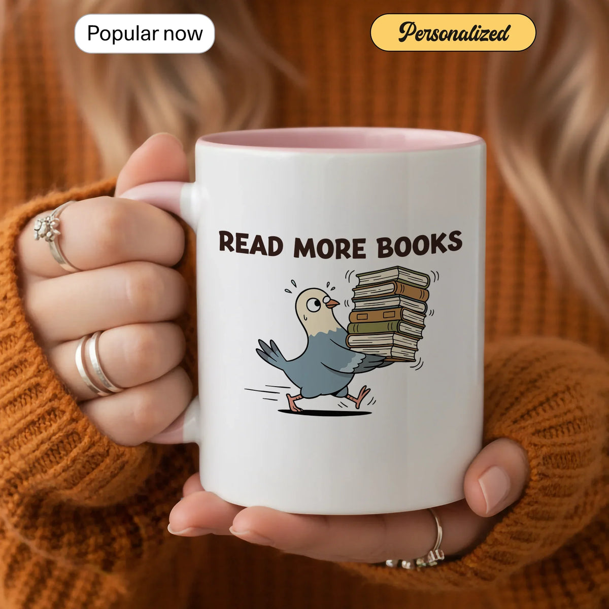 Accent for Book Lovers - Gift Mug - Faith In My Bag is a brand operated by Gemini Clothing LLC