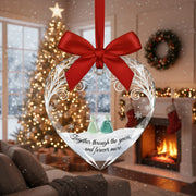 Together Through the Years Crystal Heart - Christmas Ornament - Faith In My Bag is a brand operated by Gemini Clothing LLC