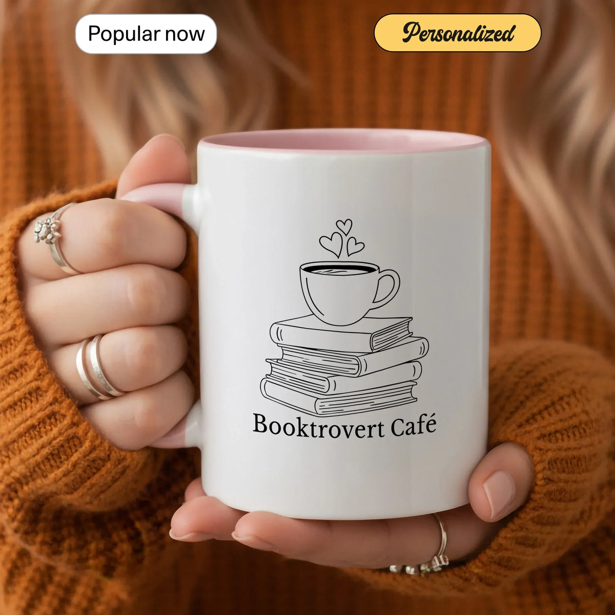 Booktrovert Café - Gift Mug - Faith In My Bag is a brand operated by Gemini Clothing LLC