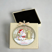 My First Christmas - Personalized Christmas Ornament - Faith In My Bag is a brand operated by Gemini Clothing LLC