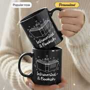Charming Introverted & Bookish - Gift Mug - Faith In My Bag is a brand operated by Gemini Clothing LLC