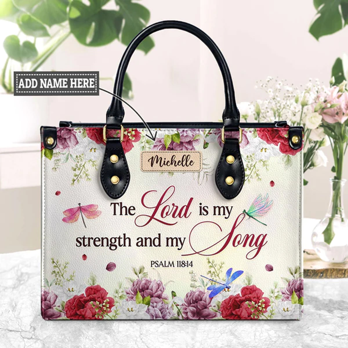 Personalized Christian Handbag - Carry Your Faith in Style with Unique Designer Bags