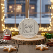 Friendship 2025 Personalized Christmas Ornament