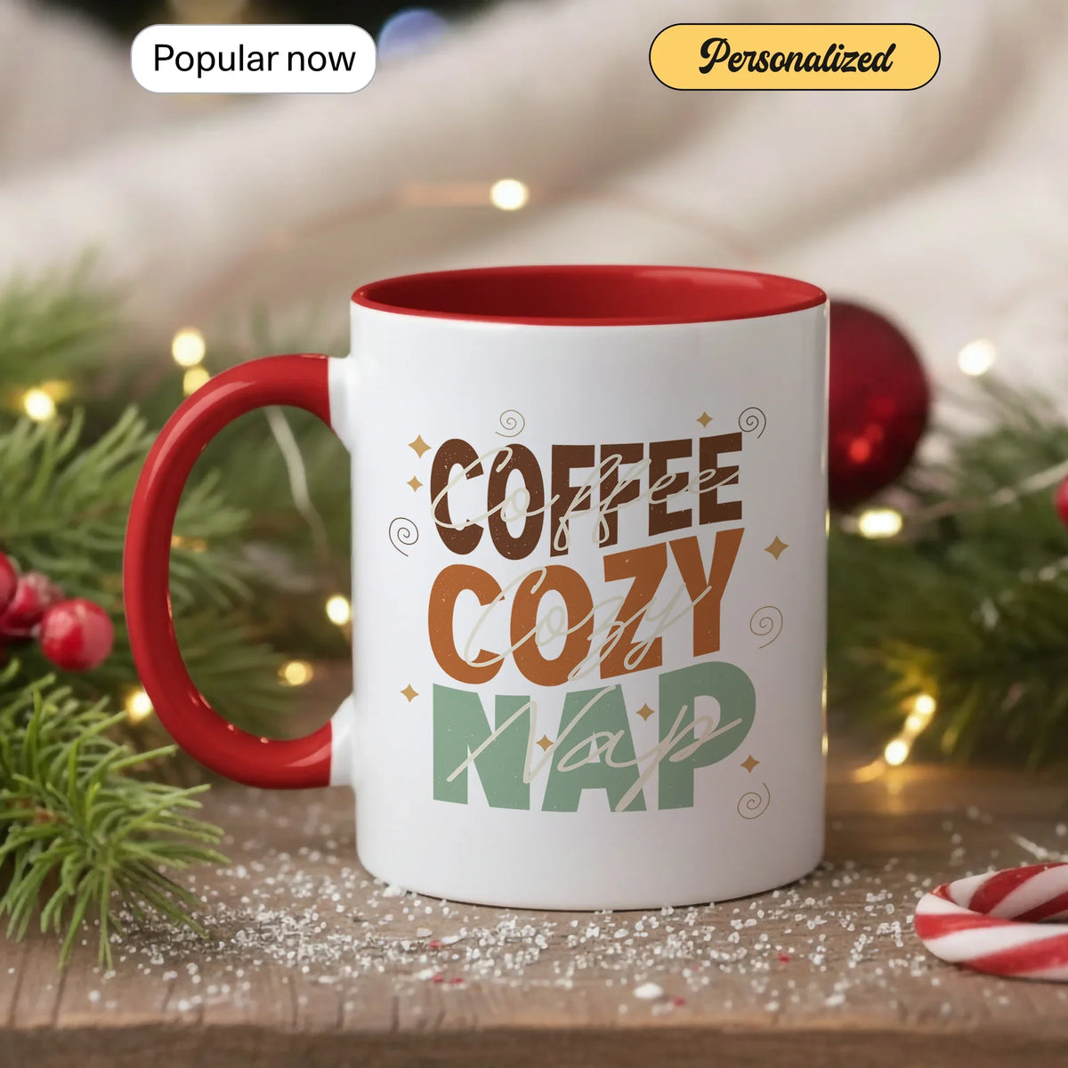 Cute Cozy Coffee - Gift Mug - Faith In My Bag is a brand operated by Gemini Clothing LLC