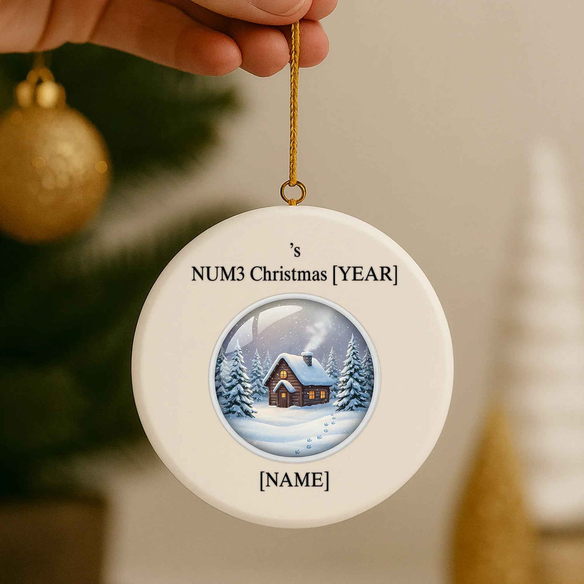 👉 Christmas Personalized Christmas Ornament