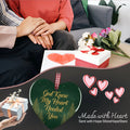 God Knew my Heart Needed You - Personalized Christmas Ornament - Faith In My Bag is a brand operated by Gemini Clothing LLC