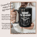 Shhh I'm Reading Coffee - Gift Mug - Faith In My Bag is a brand operated by Gemini Clothing LLC