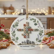 Family Name - Personalized Christmas Ornament