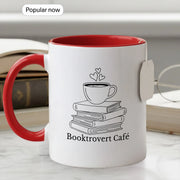 Booktrovert Café - Gift Mug - Faith In My Bag is a brand operated by Gemini Clothing LLC