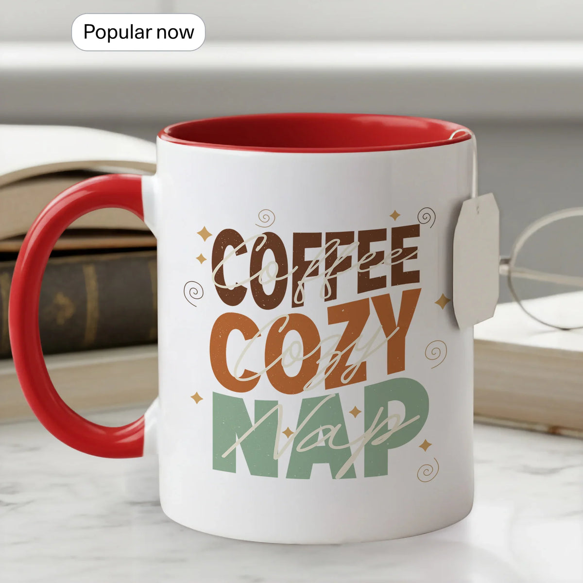 Cute Cozy Coffee - Gift Mug - Faith In My Bag is a brand operated by Gemini Clothing LLC