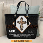 Christianart Handbag, Personalized Hand Bag, God and Cross, Personalized Gifts, Gifts for Women.