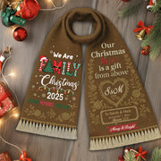 Family Christmas Scarf 2025 - Personalized Christian Gift - Faith In My Bag is a brand operated by Gemini Clothing LLC
