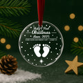 Baby's First Christmas 2025 & Family of Three Set 2026 - Personalized Christmas - Faith In My Bag is a brand operated by Gemini Clothing LLC