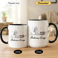 Bookworm Energy - Personalized Gift Mug - Faith In My Bag is a brand operated by Gemini Clothing LLC