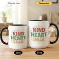 Kind Heart Soul - Personalized Gift Mug - Faith In My Bag is a brand operated by Gemini Clothing LLC