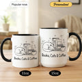 Cute Bookworm Gift Mug - Faith In My Bag is a brand operated by Gemini Clothing LLC