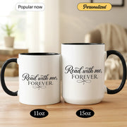 Read with Me Forever - Gift Mug - Faith In My Bag is a brand operated by Gemini Clothing LLC