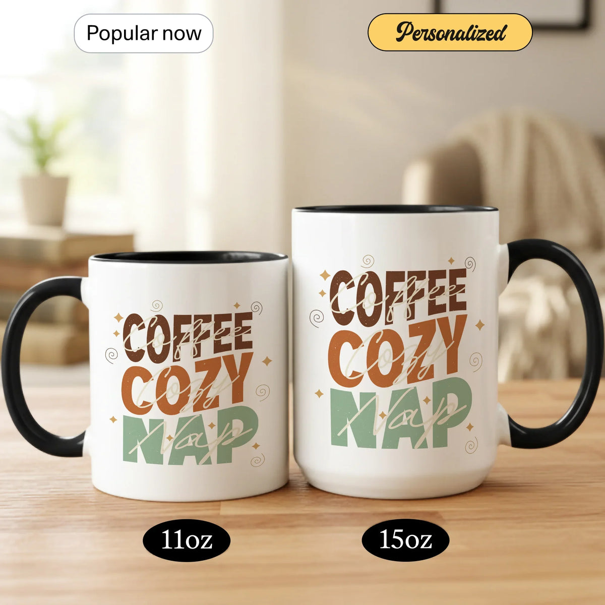 Cute Cozy Coffee - Gift Mug - Faith In My Bag is a brand operated by Gemini Clothing LLC