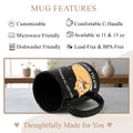 Too Lazy to Socialize Cat - Gift Mug - Faith In My Bag is a brand operated by Gemini Clothing LLC