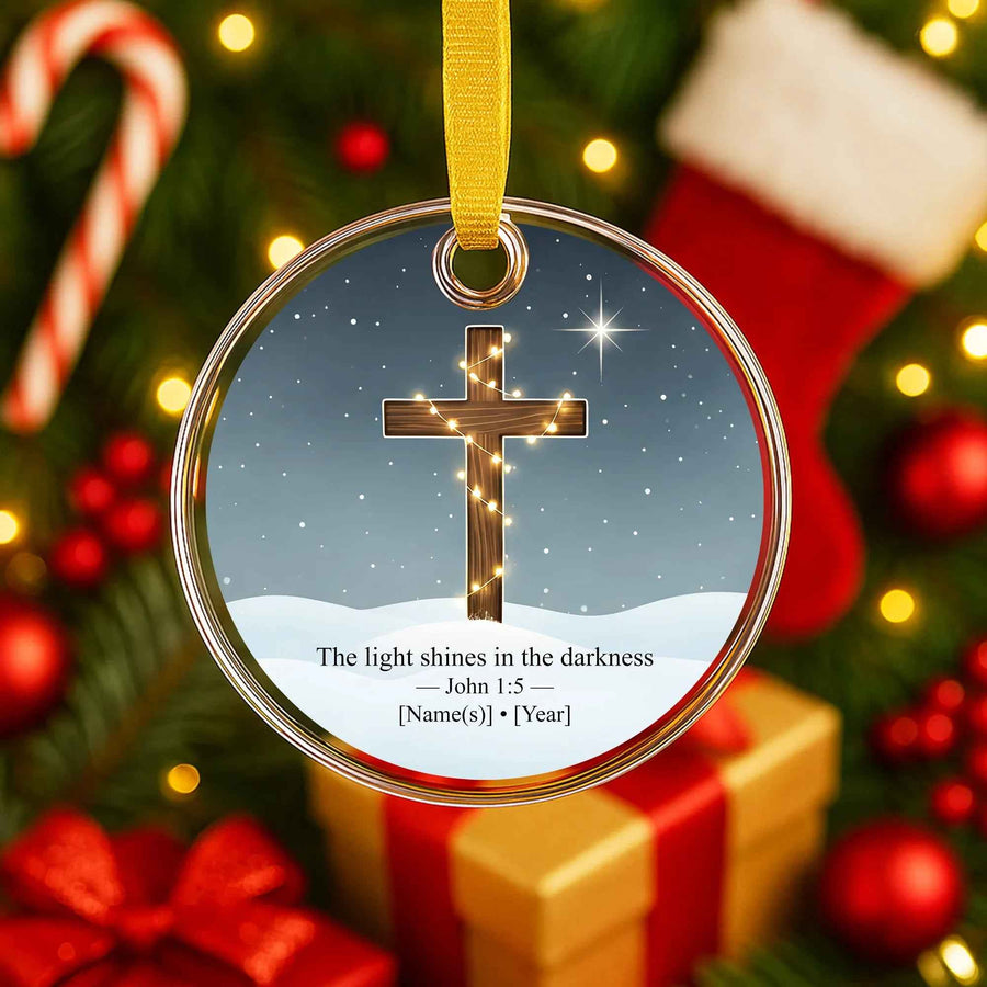 Christ is the Heart of Holy Family Nativity Heart Ceramic Decor Religious - Style 2