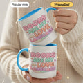 Books Are my Love Language - Gift Mug - Faith In My Bag is a brand operated by Gemini Clothing LLC