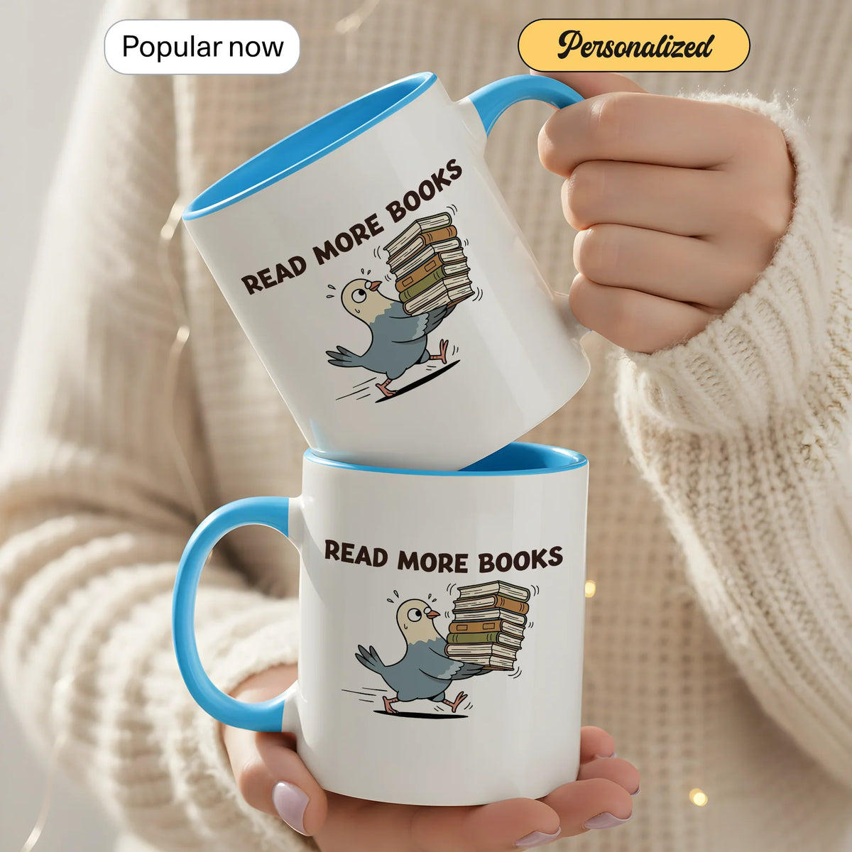 Accent for Book Lovers - Gift Mug - Faith In My Bag is a brand operated by Gemini Clothing LLC