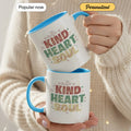 Kind Heart Soul - Personalized Gift Mug - Faith In My Bag is a brand operated by Gemini Clothing LLC