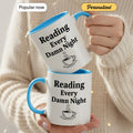 Late-Night Reading - Personalized Gift Mug - Faith In My Bag is a brand operated by Gemini Clothing LLC
