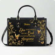 CHRISTIANARTBAG Handbags - His Mercies Are New Every Morning - Custom Bible Verses Name & Color - Personalized Leather Handbag - CABLTB01112925