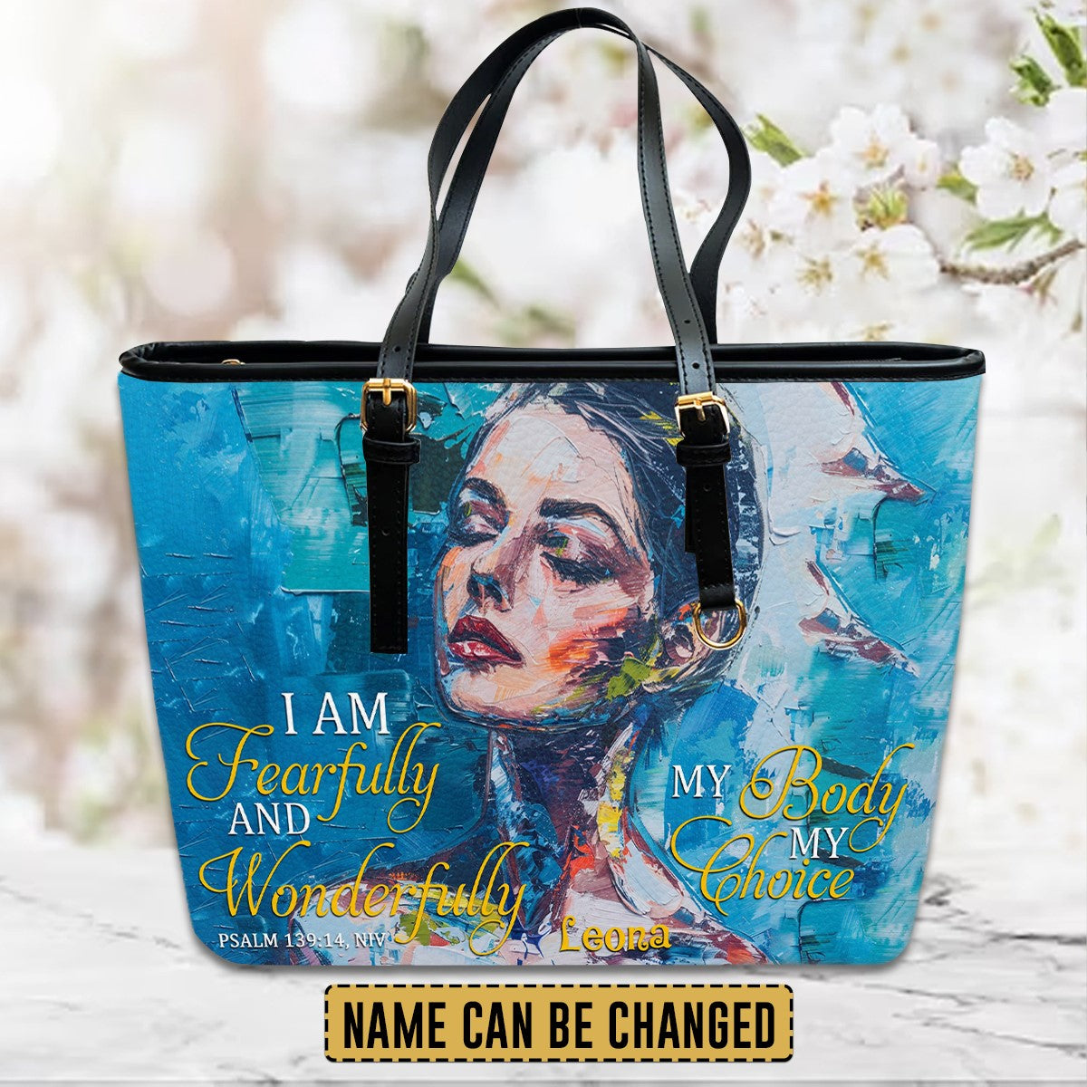 My Body my Choice. - Personalized Christian Handbag - Faith In My Bag is a brand operated by Gemini Clothing LLC