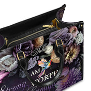 Personalized Christian Handbag - Customizable Leather Tote by CHRISTIANARTBAG