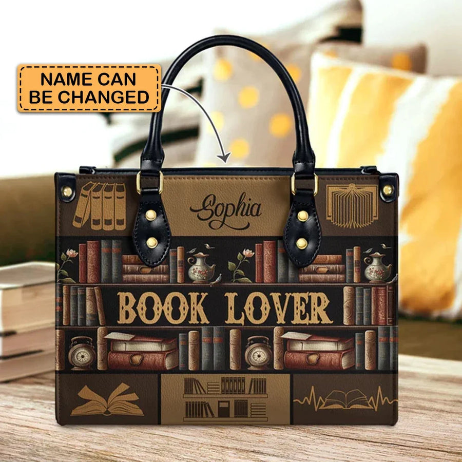 Book Lover - Personalized Christian Handbag - Faith In My Bag is a brand operated by Gemini Clothing LLC